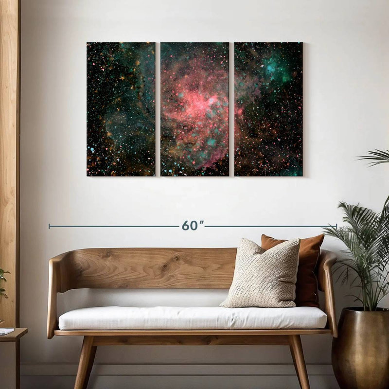 Oberle Galaxy, 28" H x 45" W
