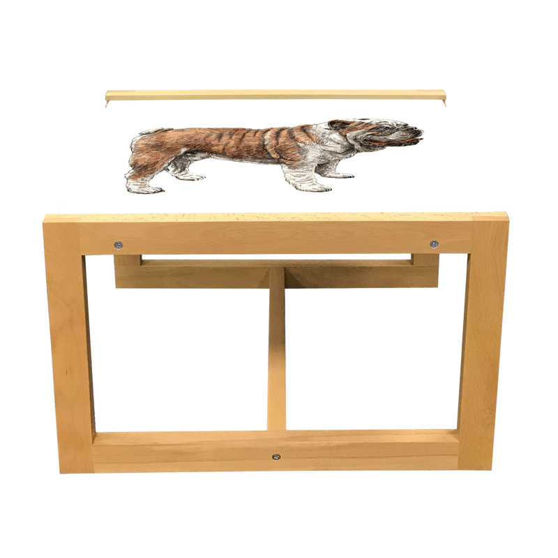 Jaley Sled Coffee Table, 62cm H x 46cm W x 40cm D