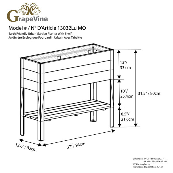 Dimensions du produit