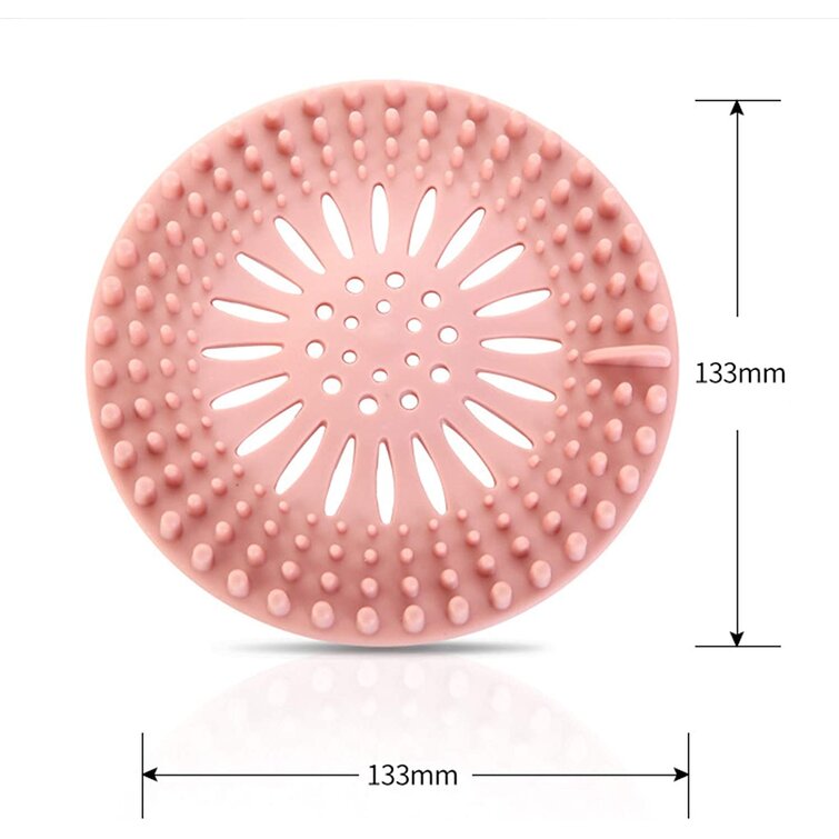 Drain Hair Catcher for Shower & Tub - 2 Pack Set, From Grand Fusion