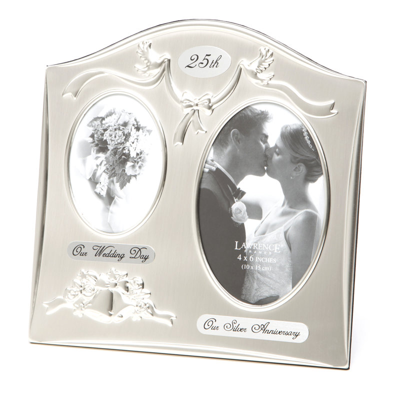 Cadre photo vingt-cinquième anniversaire Weingartner