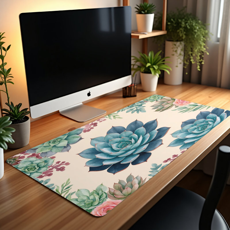 Polyester Desk Pad, 23.6x13.8