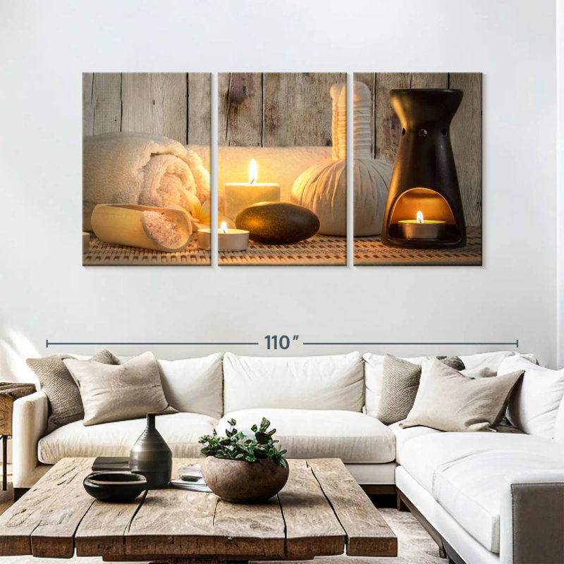 'Aromatherapy Spa, 45" H x 92" W