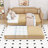 Wooden Daybed with Trundle and Durable Construction-1096017149-1096017150