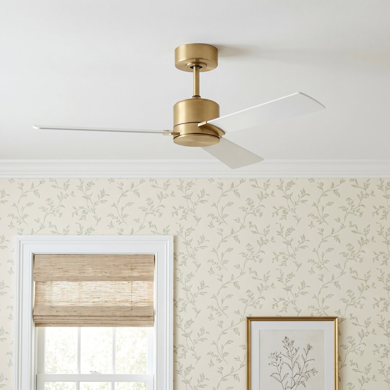 Martrell Ceiling Fan, Matte White, 52", Matte White