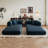 Boneless Convertible Sleeper Sofa, Foldable Floor Couch No Assembly-1872846930
