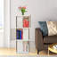 Bibliothèque rotative à 3 niveaux avec portes H 42,51 "x l 14,56" x P 14,56 "-1458386605