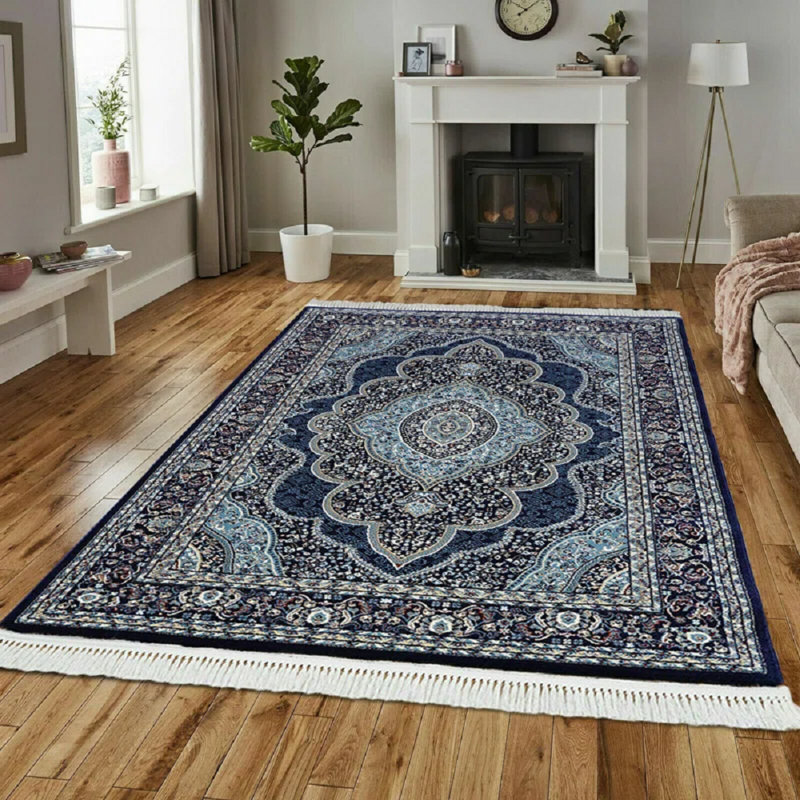 Floral Area Rug, Runner 60 x 220 cm