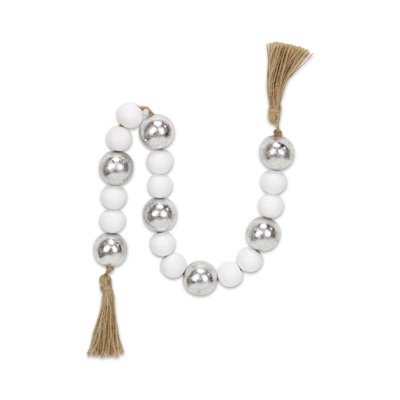 Dencho Wood Beaded Garland