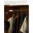 Classic Black Walnut Simple Wardrobe-112401047