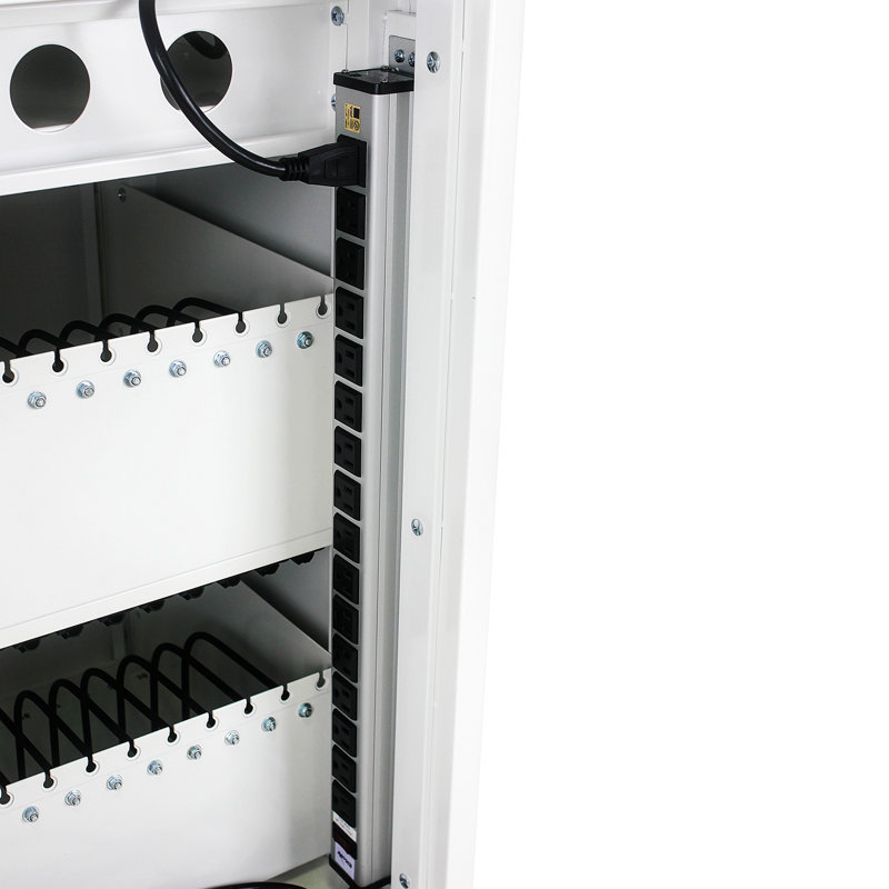 Lanieya Cart Mobile Charging Cart and Cabinet for Tablets Laptops Rolling Cart