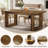 63-Inch Wood Farmhouse Dining Table-678394696