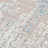 Brazell Abstract Performance Fabric High-Low Gray/Blue Area Rug-966827166