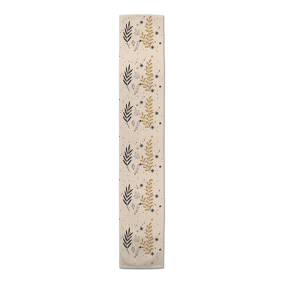 Leaf Crystal 5 Table Runner
