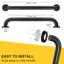 2-Pack Bathroom Grab Bars, 16 Inch, Safety Grab Bar Mobility Aid - Polished-260622310
