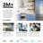Cosmo Lumin Collection 24 In. 52-bottle Single Zone Compressor Wine Cooler, Digital Controls, Led Lighting, Matte Black