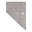 Canvello Gray Erased Modern Rug - 6' X 9'