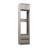 Grey Oak 18" Floor-Mounted Closet Section with Slab Doors, 1 Clothing Rod, 1 Shelf & 2 Reveal Drawers-137887887-137887890