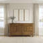 Ensemble de chambre avec lit-bateau, commode et miroir Oconee-99442428-104950125-125310589