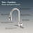WESTINUS Pull Down Kitchen Faucet-64477652