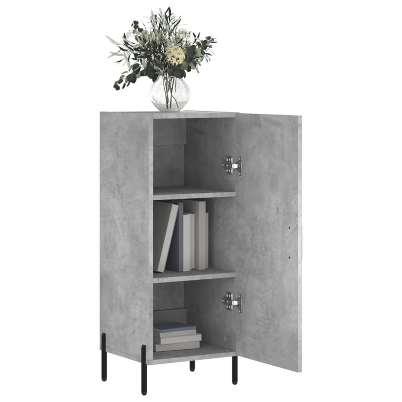 Meeri 34.5cm Sideboard, Concrete Grey