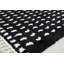 Tapis noir / blanc touffeté à la machine Haiden-1210315801