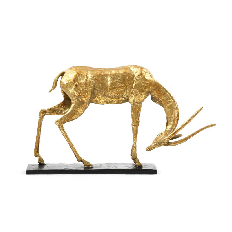 Antelope Straight Horn Figurine