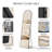 Metal Oversized Full Length Mirrors Wall Mirrors with Stand-23962012-35341605