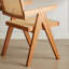 Chaise en bois massif au fini naturel