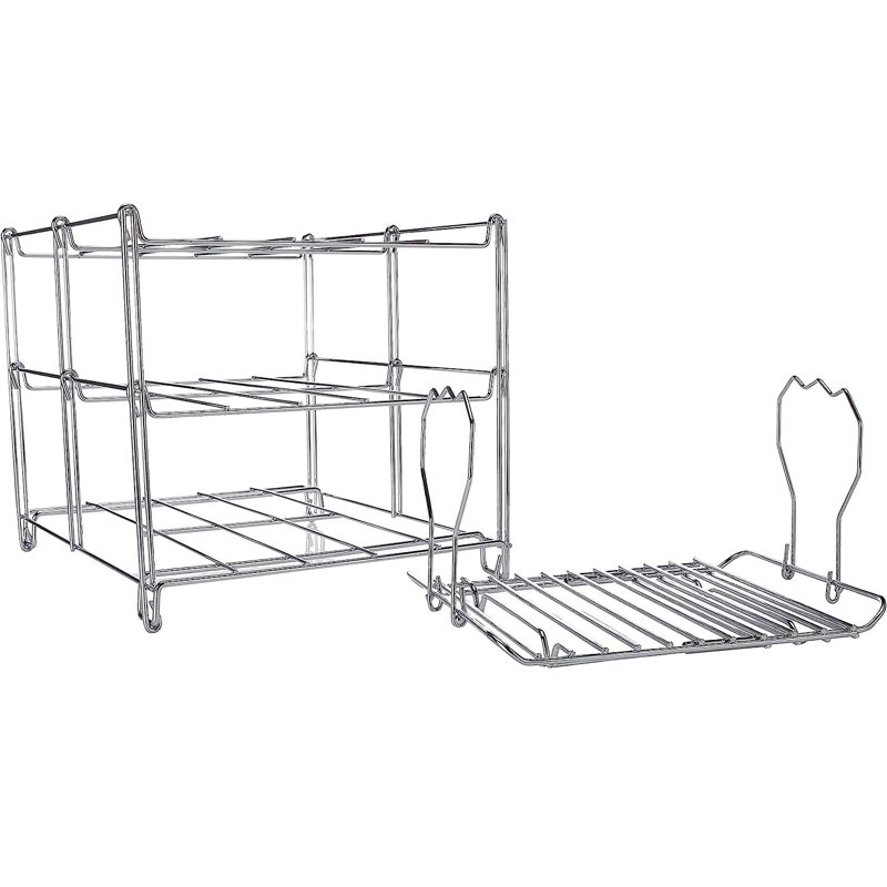 Grille de four pliable à 3 niveaux
