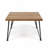 INDUSTRIAL WOOD AND METAL COFFEE TABLE