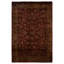 Overdyed One-of-a-Kind 4' 2" X 6' 2" Hand Knotted Area Rug