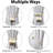 Magnetic Rhomb Curtain Tiebacks 2 Pack-413244802