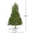 4.5Ft Hinged Tree With 200 Clear Lights-UL