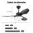 47 Inch Ceiling Fan with 22W LED Light and Remote Control 6 Speeds Reversible DC Motor for Bedroom-1408513931-1408513941