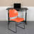 Gaea 880 lb. Capacity Ultra-Compact Stack Chair with Metal Frame-31020491-88916485