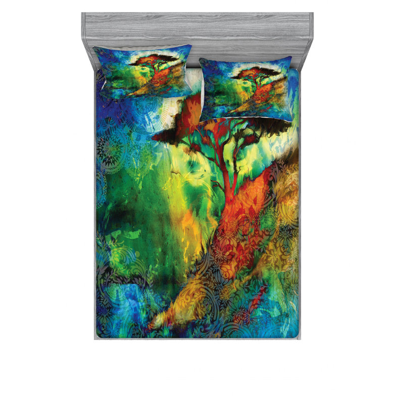 Microfiber Patterned Sheet Set