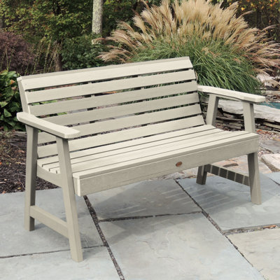 Midwest Plastic Garden Bench by Beachcrest Home