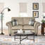 Bodnar 2 Seater Faux Leather Loveseat -60062403