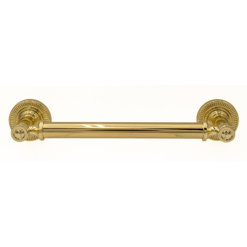 Minted 5" Center to Center Polished Gold Bar Drawer Pull, 5", Polished Gold