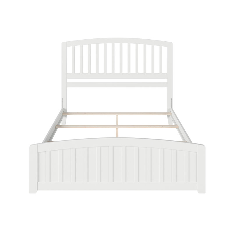 Amina Foundation Bed Frame with Matching Footboard
