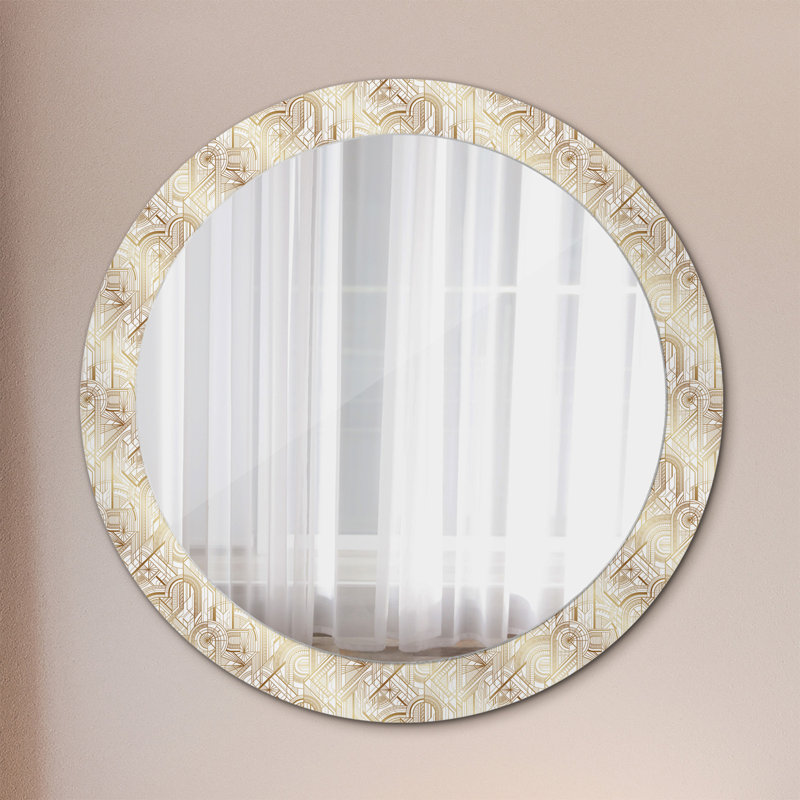 Huldar Glass Flat Wall Mirror