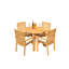 Hari Outdoor 5 - Piece Teak Dining Set-2007460529