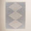 Tapis en polypropylène rayé bleu / crème Calliah-344952408