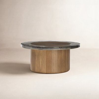 Jumelle Coffee Table-Light Brown Oak