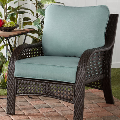 Coussin de siège pour chaise d'extérieur Lester