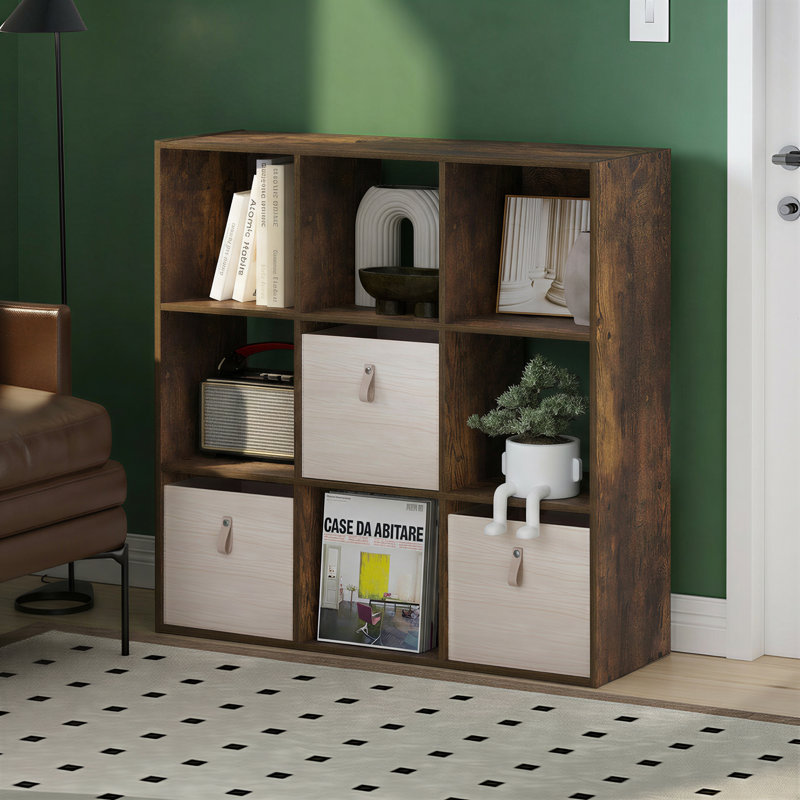 90.93cm W Manufactured Wood Shelving Unit
