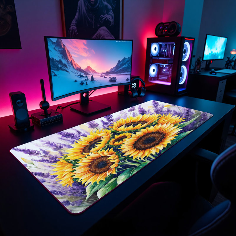 Polyester Desk Pad, 23.6x13.8