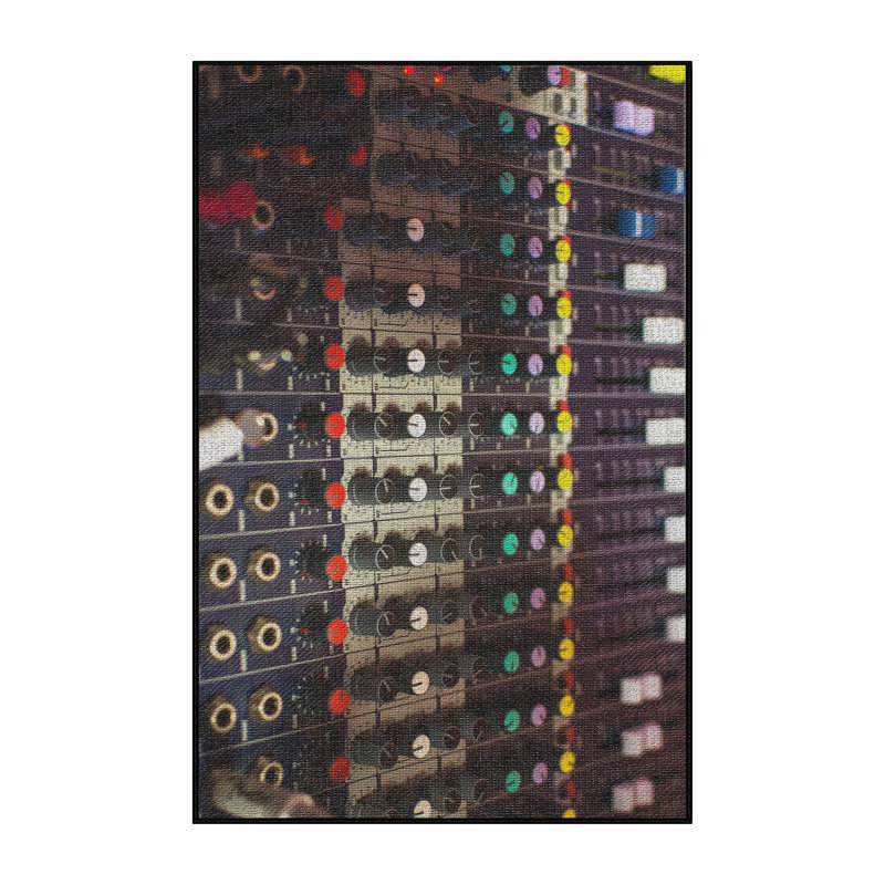 Tapis gris Sound Board, Rectangle 2 pi x 5 pi