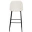 Upholstered Counter Stool with Metal Frame-97650185